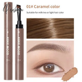 Waterproof Brown Grey Eyebrow Dyeing Cream Pencil Natural Lasting Non-Smudge Setting Dye Eye Brow