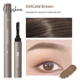 Waterproof Brown Grey Eyebrow Dyeing Cream Pencil Natural Lasting Non-Smudge Setting Dye Eye Brow