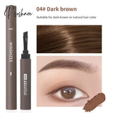 Waterproof Brown Grey Eyebrow Dyeing Cream Pencil Natural Lasting Non-Smudge Setting Dye Eye Brow