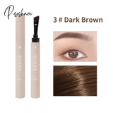 Waterproof Brown Grey Eyebrow Dyeing Cream Pencil Natural Lasting Non-Smudge Setting Dye Eye Brow