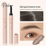 Waterproof Brown Grey Eyebrow Dyeing Cream Pencil Natural Lasting Non-Smudge Setting Dye Eye Brow