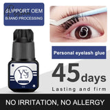 Waterproof Eyelash Extension Glue Natural Adhesive Gel Lasting Fast Drying Grafting Lashes