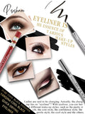 Waterproof Makeup Eyeliner Black Liquid Pen Make Up Eye Liner Long-Lasting Cosmetics Fast-Dry