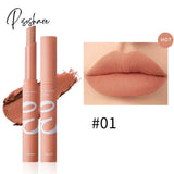 Waterproof Matte Velvet Lipstick 12 Colors Long Lasting Red Pink Lipsticks Non Stick Nude Series