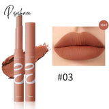 Waterproof Matte Velvet Lipstick 12 Colors Long Lasting Red Pink Lipsticks Non Stick Nude Series