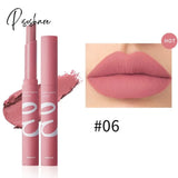 Waterproof Matte Velvet Lipstick 12 Colors Long Lasting Red Pink Lipsticks Non Stick Nude Series