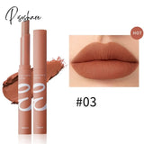 Waterproof Matte Velvet Lipstick 12 Colors Long Lasting Red Pink Lipsticks Non Stick Nude Series