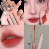 Waterproof Nude Matte Lip Gloss 6 Colorsvelvet Liquid Lipsticks Long Lasting Non-Stick Cup Tint