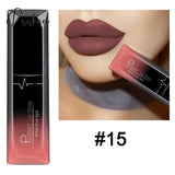 Waterproof Nude Matte Velvet Glossy Lip Gloss Lipstick Balm Sexy Red Tint 21 Colors Women Fashion