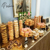 Wedding Decoration Wood Donuts Wall Wooden Holds Stand Dessert Doughnut Table Holder Kids Birthday