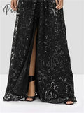 Wedding Dresses Princess Premium V-Neck Long Sleeve Feather Lace With Belted Trailing Bridal Luxury