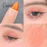 White Diamond Eyeshadow Pencil Waterproof Long Lasting Glitter Shimmer Matte Eye Shadow Pen