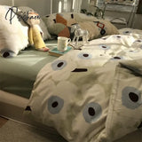 Winter Comforter Bedding Sets Double Cotton Protector Aesthetic Duvet Cover Insert Flowers Cute