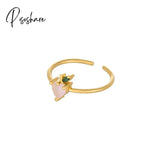 Zircon Rings For Women Trendy Little Bear Love Fruit Temperament Girl Prom Party Gift Wedding Ring