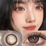 currant brown Colored Contact Lenses for eyes crazy yearly contact lens big Beauty Pupil Degrees prescription