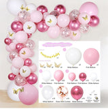 Purple Pink Balloons Garland Arch Kit Macaroon Latex Ballons Wedding Birthday Party Decor Kids Adult Girl Baby Shower Ballon