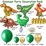 Dinosaur Party Supplies Little Dino Party Theme Decorations Banner Balloon Set for Kids Boy 1st Birthday Party Baby Shower decor
