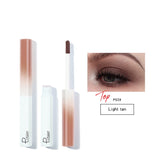 8 Colors Matte Liquid Eyeshadow Stick Waterproof Lasting Matte Metallic Easy To Makeup Professional Eye Dark Brown Eyeshadow