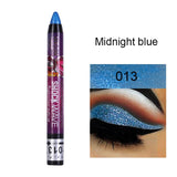 24-color Eye Shadow Stick 3-in-1 Eye Shadow Lipstick Lying Silkworm Pen Pearlescent Not Easy To Smudge Stage Cosmetics