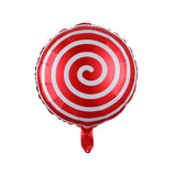 5Pcs/lot 18 inch Round Lollipop Foil Inflatable Balloon Candy Foil Ballon For Wedding Kids Birthday Party Decoration