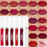19 Colors Velvet Matte Liquid Lipsticks Waterproof Sexy Red Nude Lip Gloss Long Lasting Non-Stick Cup Makeup Lip Glaze Cosmetic