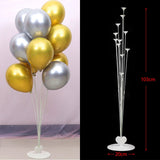 Home and Party Decoration LED Balloons Stand Latex foil Balloon Support Arch Wedding Decor Balloon Backdrops Globos Supplies