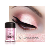 Pisoshare 18 Colors Glitter Eye Shadow Loose Powder Shimmer Pigment Eyeshadow Makeup