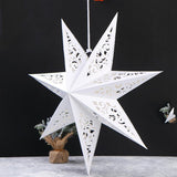 45cm Hollow Out Star Party Light Window Grille Home Bedroom Night Light Garden Hanging Decoration Hollow Folding Light Cover