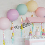 5pcs 24 inch macaron balloon candy color creative birthday party arrangement arches balloon decoration wedding supplies
