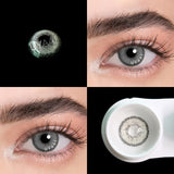 2Pcs/pair Gray Series Color Contact Lenses Natural  Cosmetic Eye Contacts Lens Colored Contact Lenses for eyes Makeup