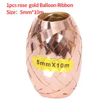 Rose Gold Happy Birthday Letter Foil Balloons Adult Women Party Decoration Baby Girl 1 2 3 4 5 6 7 8 9 1st 10 30 40 50 Years Old