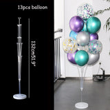 7/11/19 Tube Balloon Holder Balloons Stand Column Confetti Balloon Kids Birthday Party Baby Shower Wedding Decoration Supplies