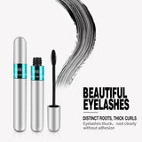 Pisoshare 4d Silk Fiber Lash Mascara Waterproof Long Lasting Extension Eyelashes Lengthening Curling Mascara Black Eyelash Makeup Cosmetic