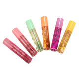 Rolling Transparent Fruit Lip Gloss Plumping Jelly Liquid Lipstick Long Lasting Moisturizing Nourishing Lip Gloss Lip Oil Makeup