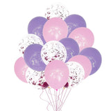 8pcs fairy birthday balloons set baby girl 1 2 3 4 5 6 7 8 9 years old Number balloons decorations girl Fairy party globos