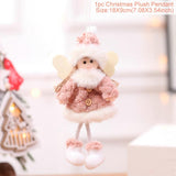 Angel Doll Christmas Ornaments Merry Christmas Decorations for Home Garland Christmas Tree Decor Navidad Xmas New Year 2023