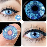 Contact Case Color Contact Lenses For Eyes Cosplay Colored Lenses Blue Lens Case Contact Lens With Contact Box