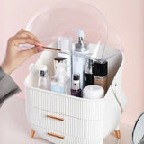 Large Capacity Cosmetic Storage Box Waterproof Dustproof Bathroom Desktop Beauty Makeup Organizer Skin Care Storage Drawer