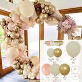 Coffee Brown Balloon Garland Arch Kit Wedding Birthday Party Decor Kids Baloon Baby Shower Globos Khaki Sand Latex Ballon