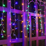 3.5m Butterfly LED Curtain Lights Christmas Garland  LED String Fairy Lights For Holiday Wedding Party Home New Year Decoration