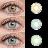 1 Pair Color Contact Lenses Natural Eye Contact Lenses Blue Lenses Pupils Beauty Color Lens Eyes Contacts Cosmetics