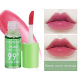 1PC Aloe Vera Essence Lipstick Color Changing Lip Balm Lipgloss Long Lasting Moisturizing Waterproof Temperature Change Lip Balm