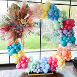 Heart Shaped Balloon Arch DIY Balloon Arch Garland Balloon Arch Stand Kit For Outdoors Weddings Anniversary Decorations 5.2