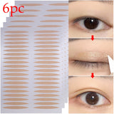 240PC Invisible Eyelid Stickers Lace Mesh Big Eyes Lift Strips Transparent Adhesive Waterproof Double Eyelid Tape Makeup Tools