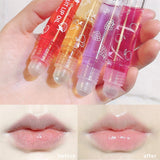 Fresh Fruit Roll-On Lip Balm Lip Primer Moisturizing Transparent Lip Oil Long Lasting Lip Gloss Lip Tint Lip Balm Care Primer