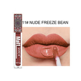 13 Colors Nude Brown Matte Liquid Lipstick Waterproof Nude Red Long Lasting Non-stick Cup Lip Gloss Women Lips Makeup Cosmetics