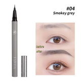 Liquid Eyebrow Pencil Ultra Thin Head Outline Eyebrow Enhancers Lying Silkworm Eyeliner Sweat-proof Liquid Eyebrow Pencil