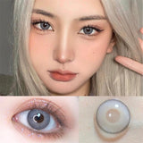 1 Pair Yearly Use Colored Contact Lenses Natural Color Lens For Eye Beauty Cosplay Blue Contact Lens lentes de contacto