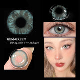 Natural GREEN Color Contact Lenses for Eyes Soft Colored Lenses GREEN Contact Lens Beauty Makeup Beautiful Pupil Contacts