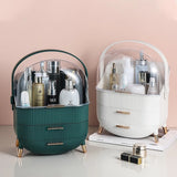 Large Capacity Cosmetic Storage Box Waterproof Dustproof Bathroom Desktop Beauty Makeup Organizer Skin Care Storage Drawer